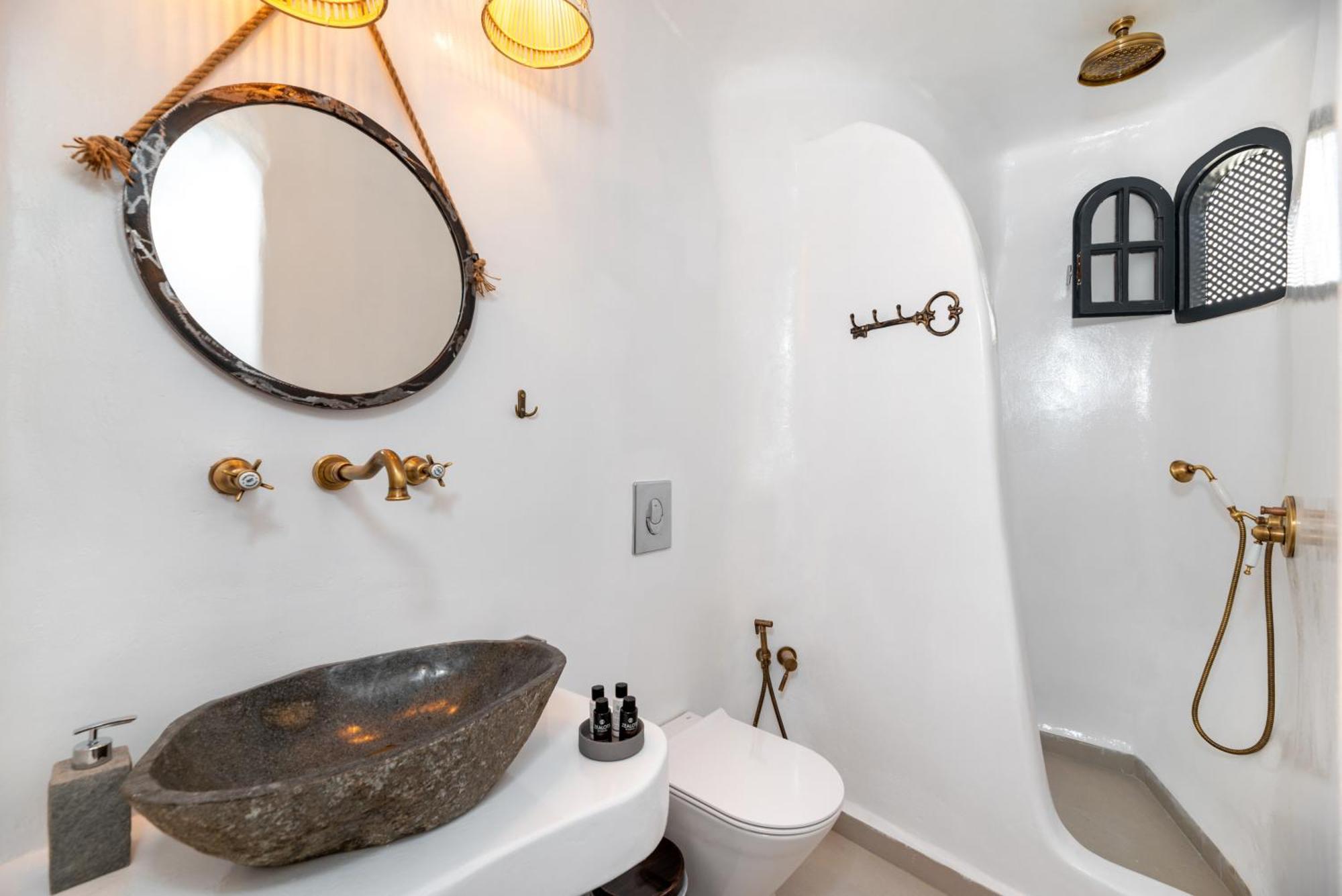 Deep Cave Suites Kontochori Fira  Eksteriør billede