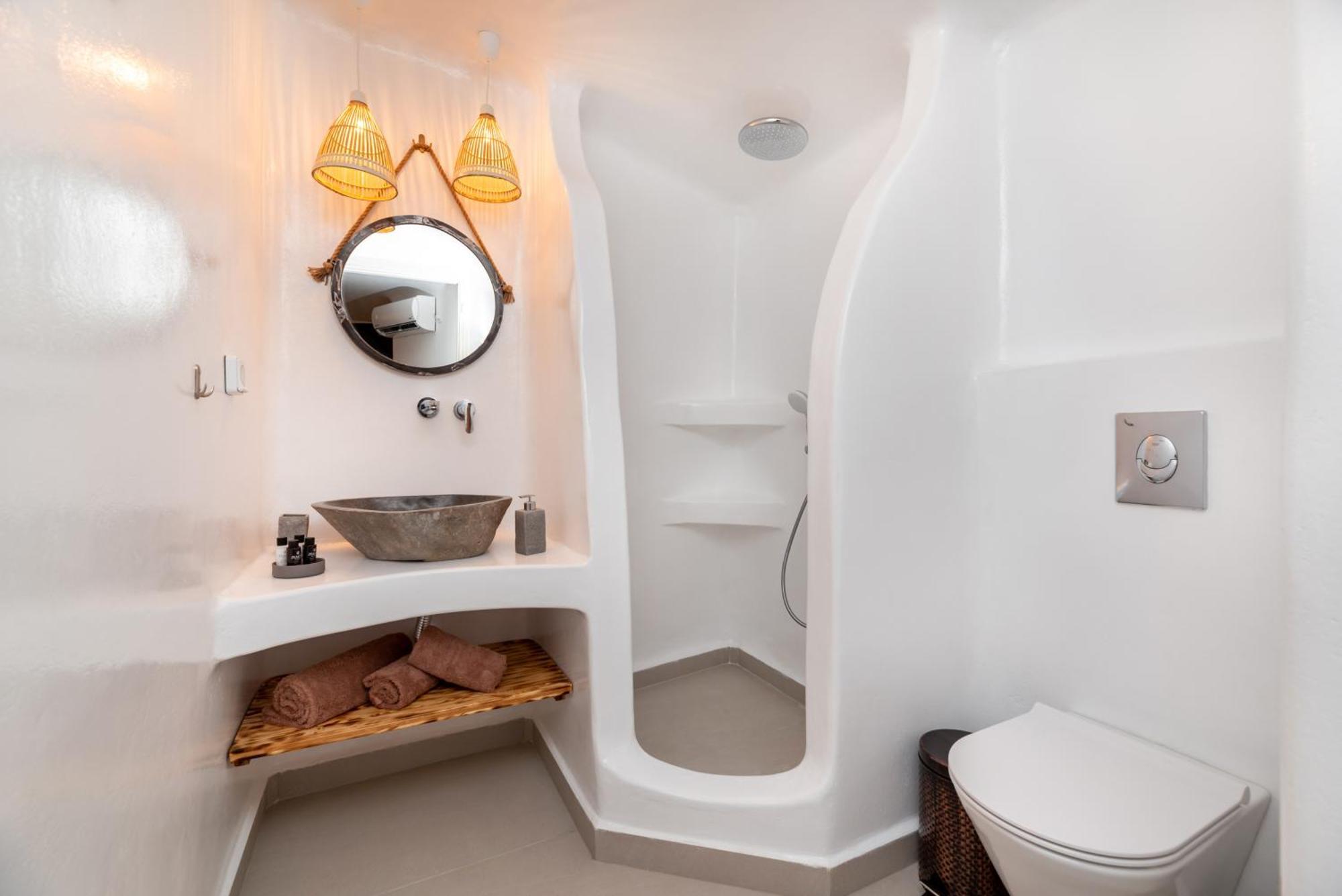 Deep Cave Suites Kontochori Fira  Eksteriør billede