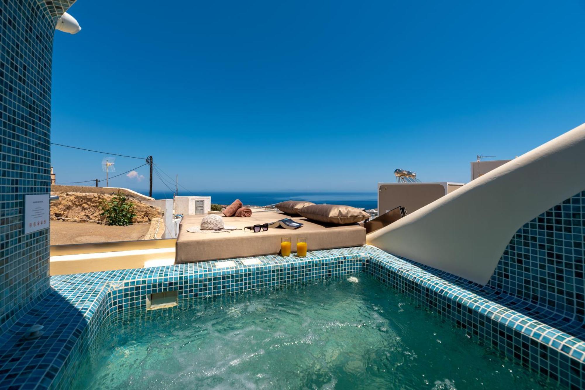 Deep Cave Suites Kontochori Fira  Eksteriør billede